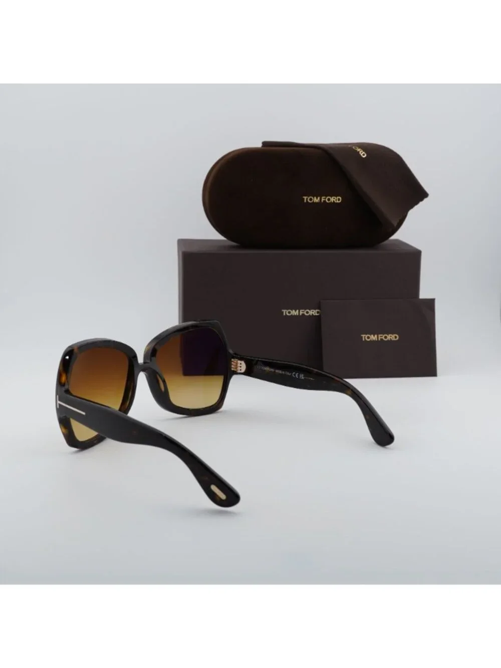 Tom Ford Jerry FT1222 52F Butterfly Sunglasses – Havana / Brown